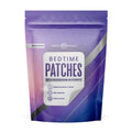 Perfect Patches Bedtime pouch, front of pack, 30 patches with magnesium glycinate and lavender