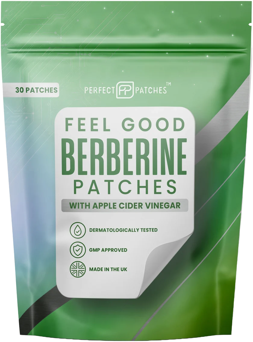 Green Perfect Patches Feel Good Patches pouch